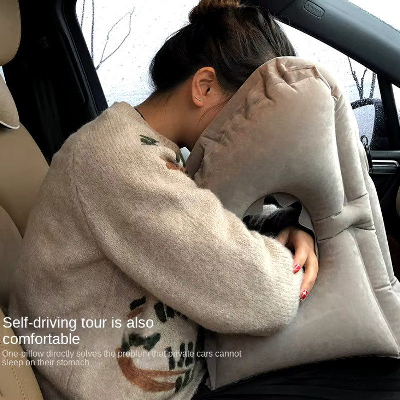 Travel Accessories Long Flight - Aksesoris perjalanan bantal tiup aksesoris perjalanan