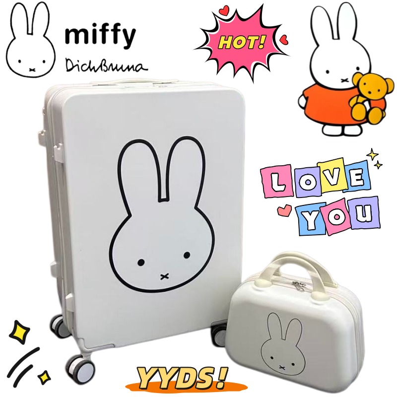 Luggage Cover Protector - Koper Troli Miffy Kreatif Baru Bernilai