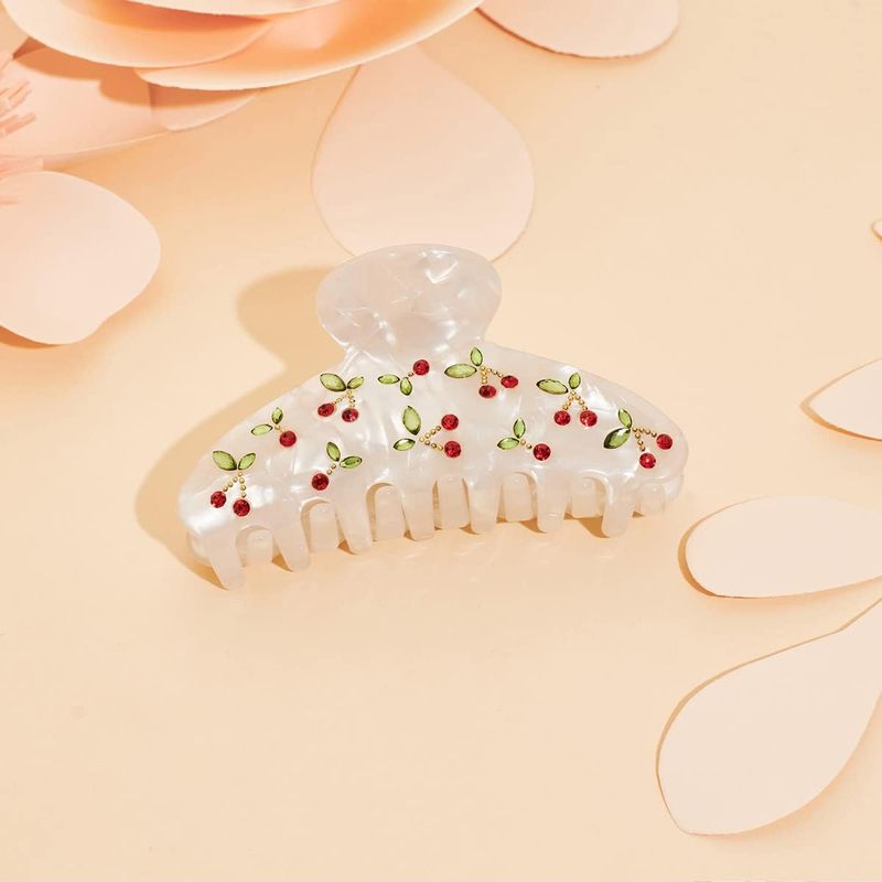 Travel Accessories Aesthetic - 1 buah jepit rambut motif ceri,