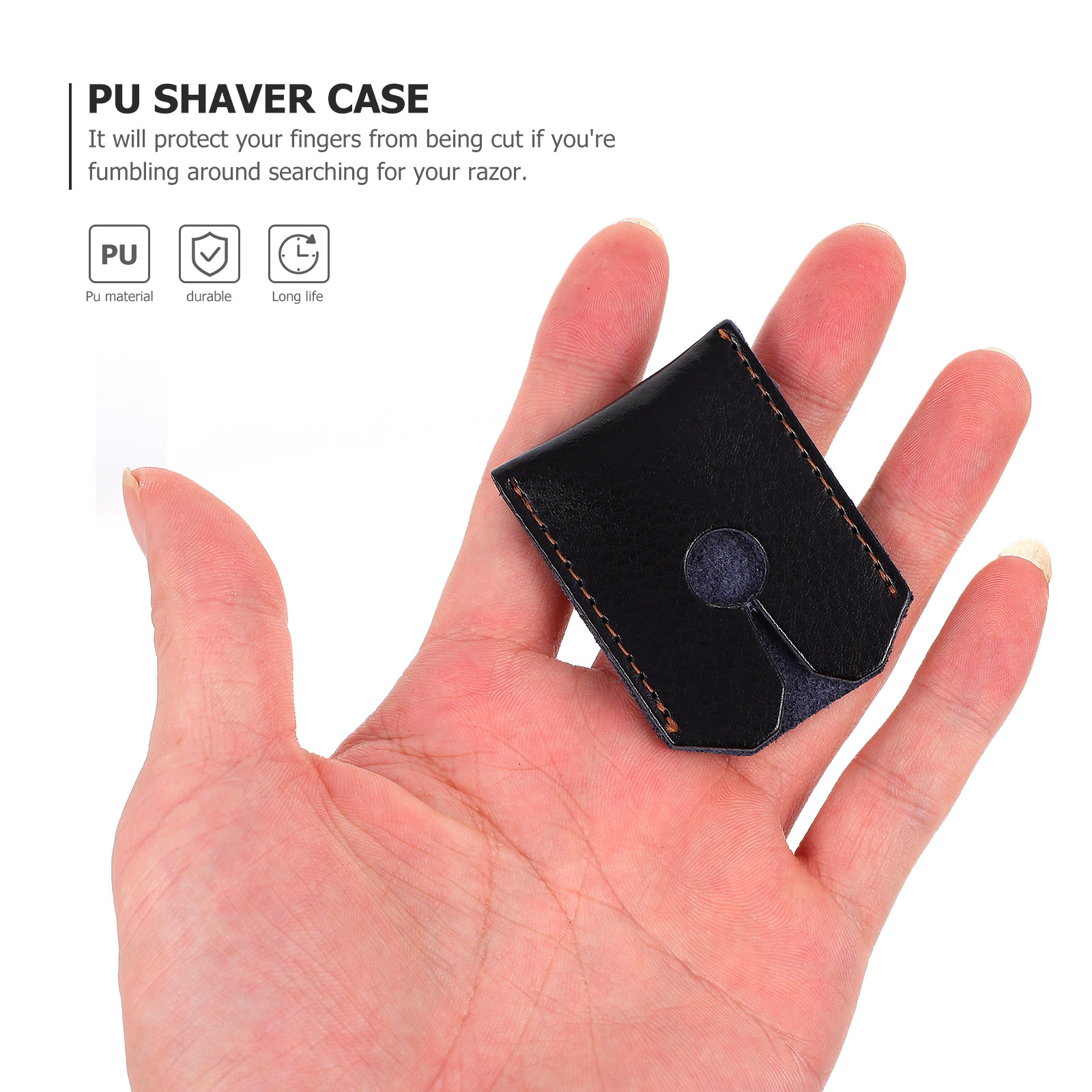 Travel Accessories Ideas - Kotak Pisau Cukur PU, Pelindung untuk
