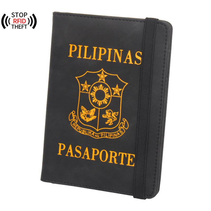 Travel Accessories Wallet - Sampul paspor Filipina dompet perjalanan Rfid