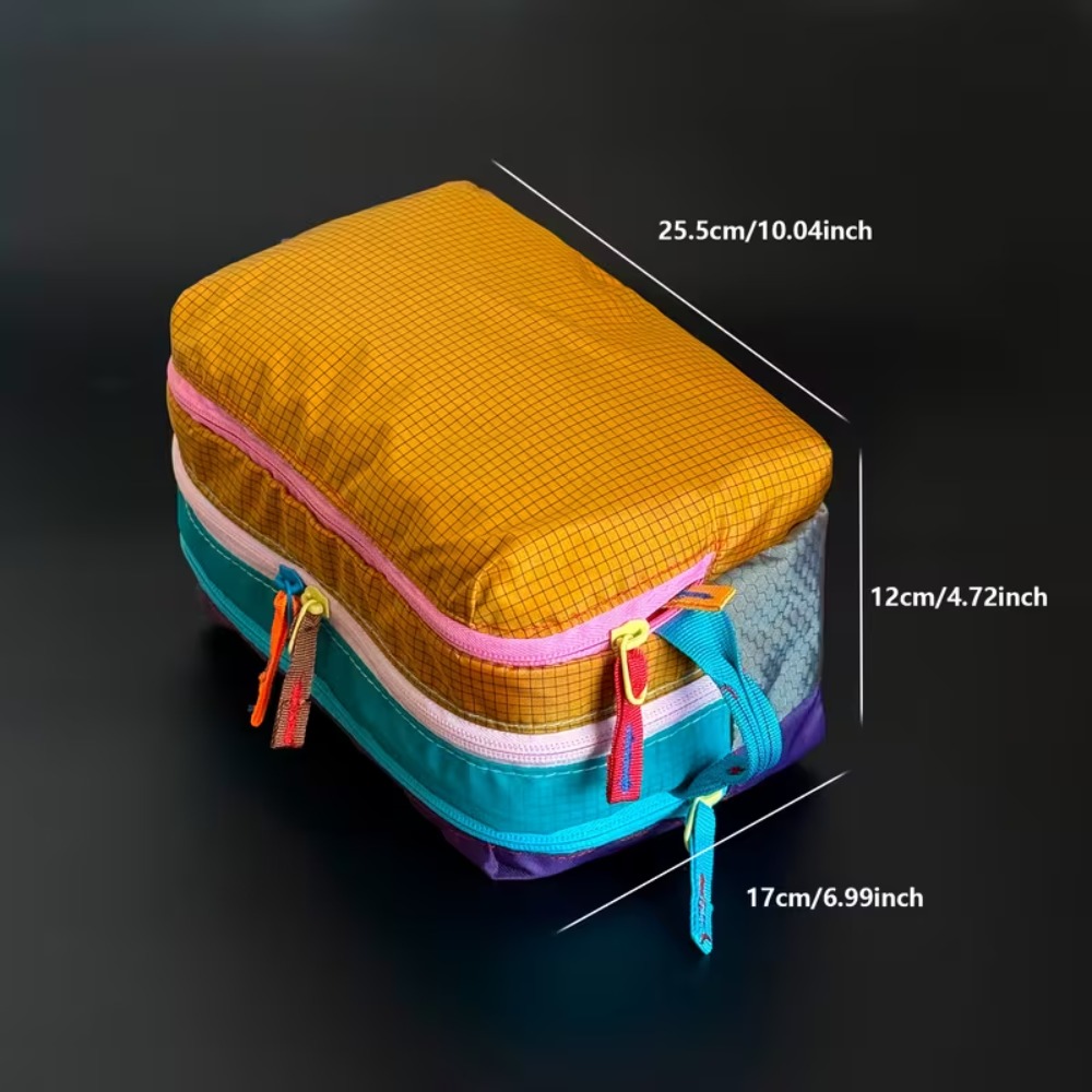 Tas Kosmetik Berlapis Warna Pe - Travel Accessories Organizer Bag ulasan dan harga