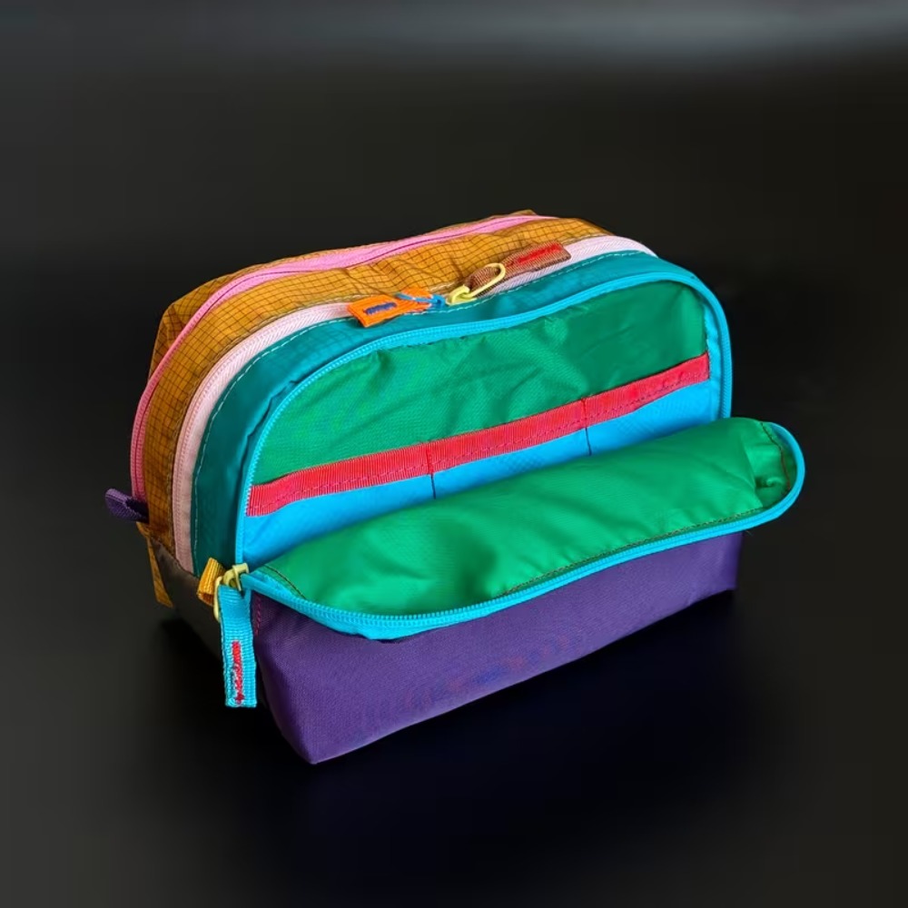 Tas Kosmetik Berlapis Warna Pe - Travel Accessories Organizer Bag ulasan dan harga