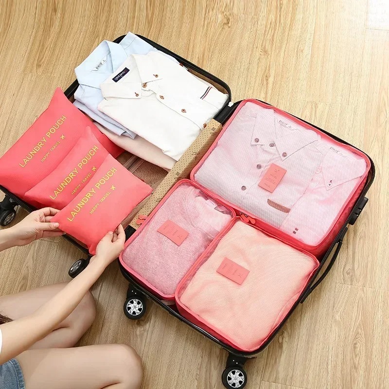 Set Tas Penyimpanan Perjalanan - Luggage Cover Protector ulasan dan harga