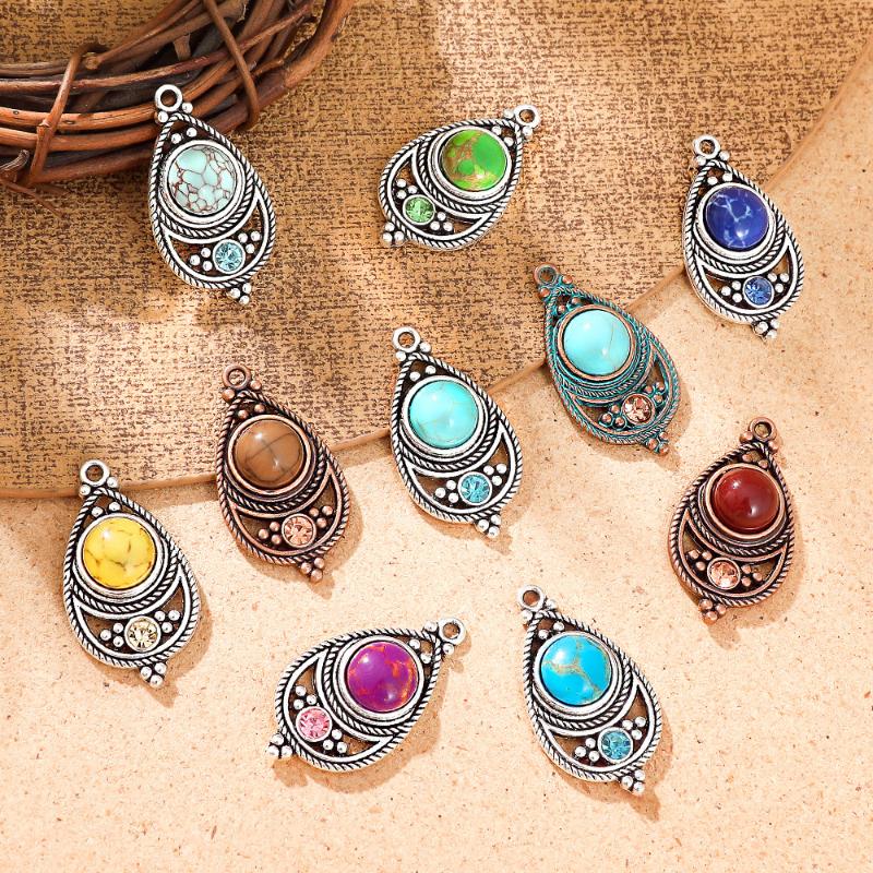 Perhiasan Batu Vintage Bohemia - Travel Accessories Jewelry ulasan dan harga