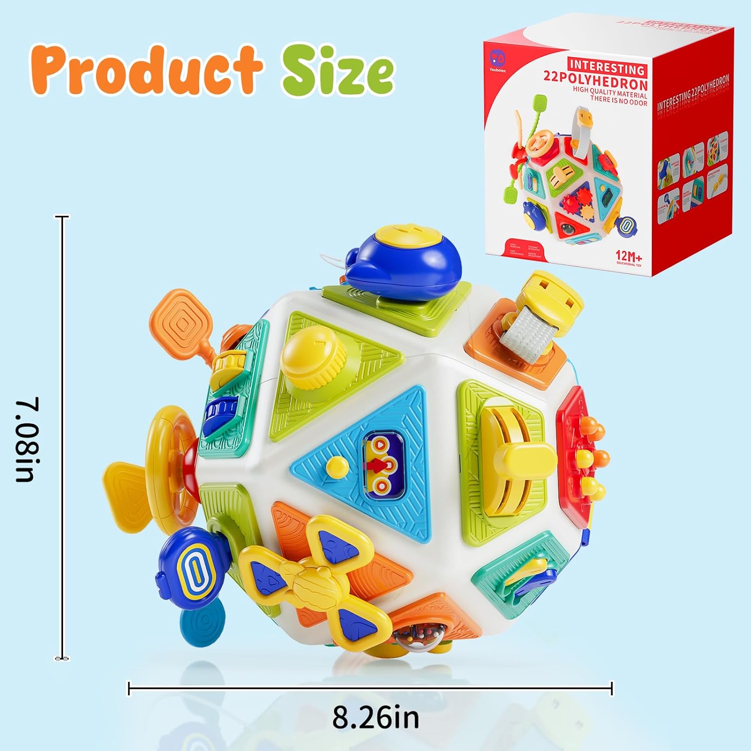 Mainan Edukasi Bayi 22-in-1, K - Travel Accessories Baby ulasan dan harga